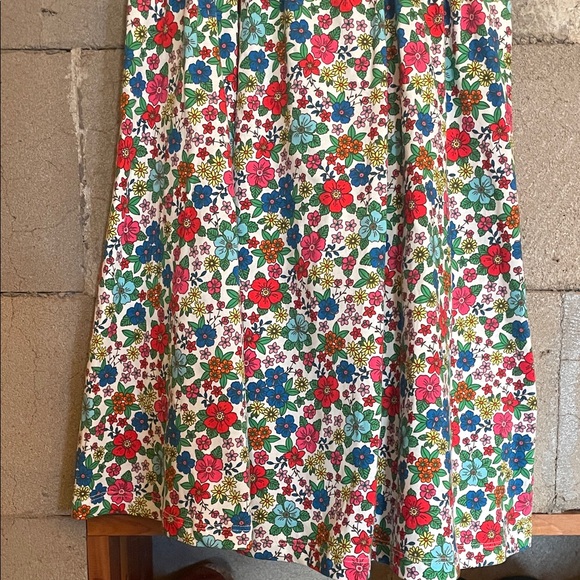 Boden Multicolor Floral Kids Dress size 8/9 - Picture 6 of 7